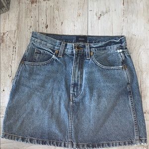 Shopbop Khaite denim skirt